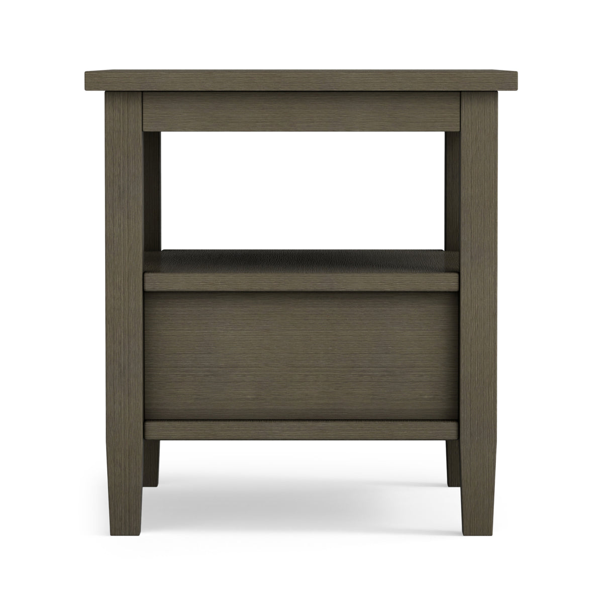 Farmhouse Grey | Warm Shaker End Table