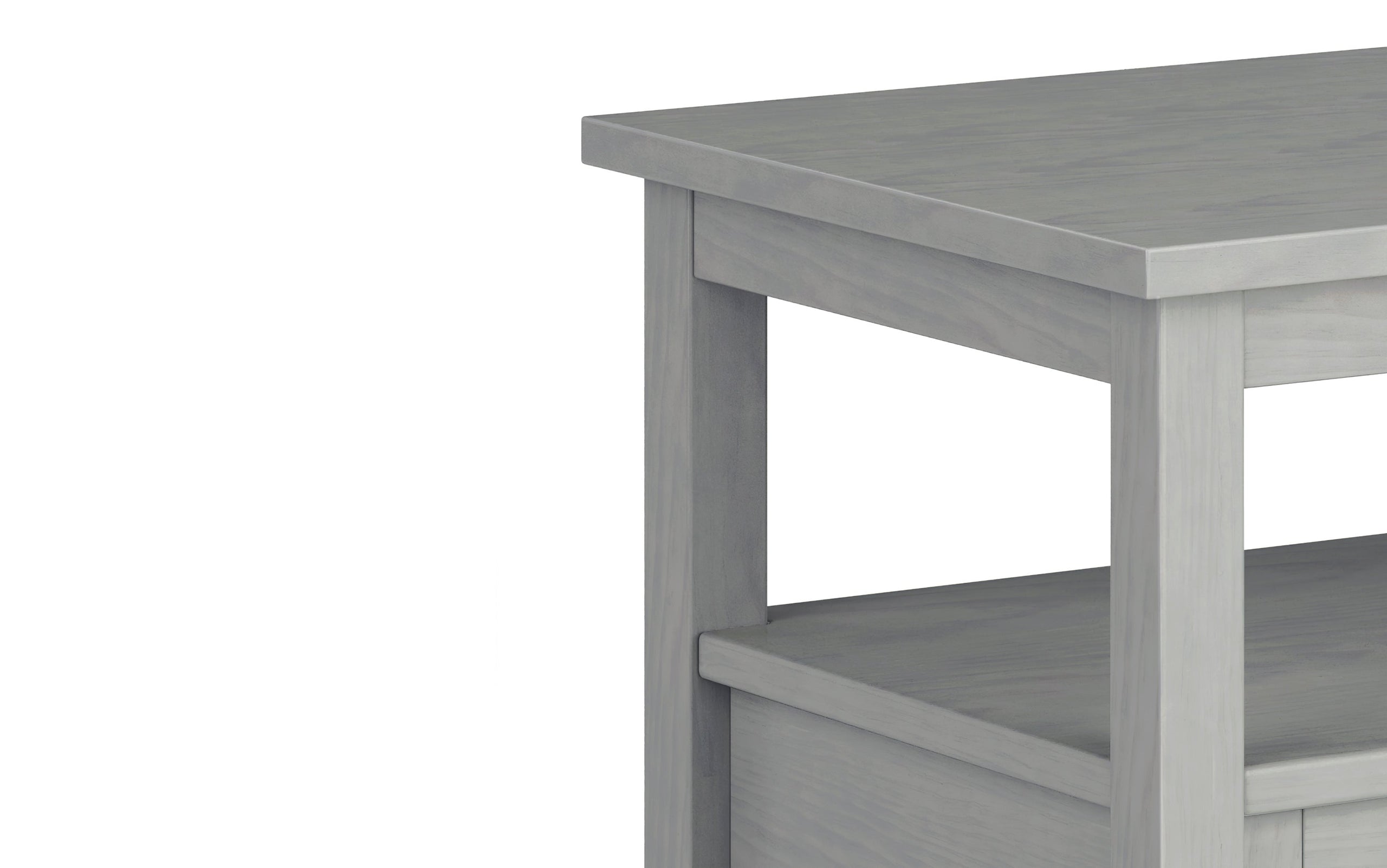 Fog Grey | Warm Shaker End Table