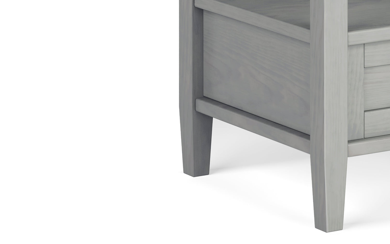 Fog Grey | Warm Shaker 20 inch End Side Table