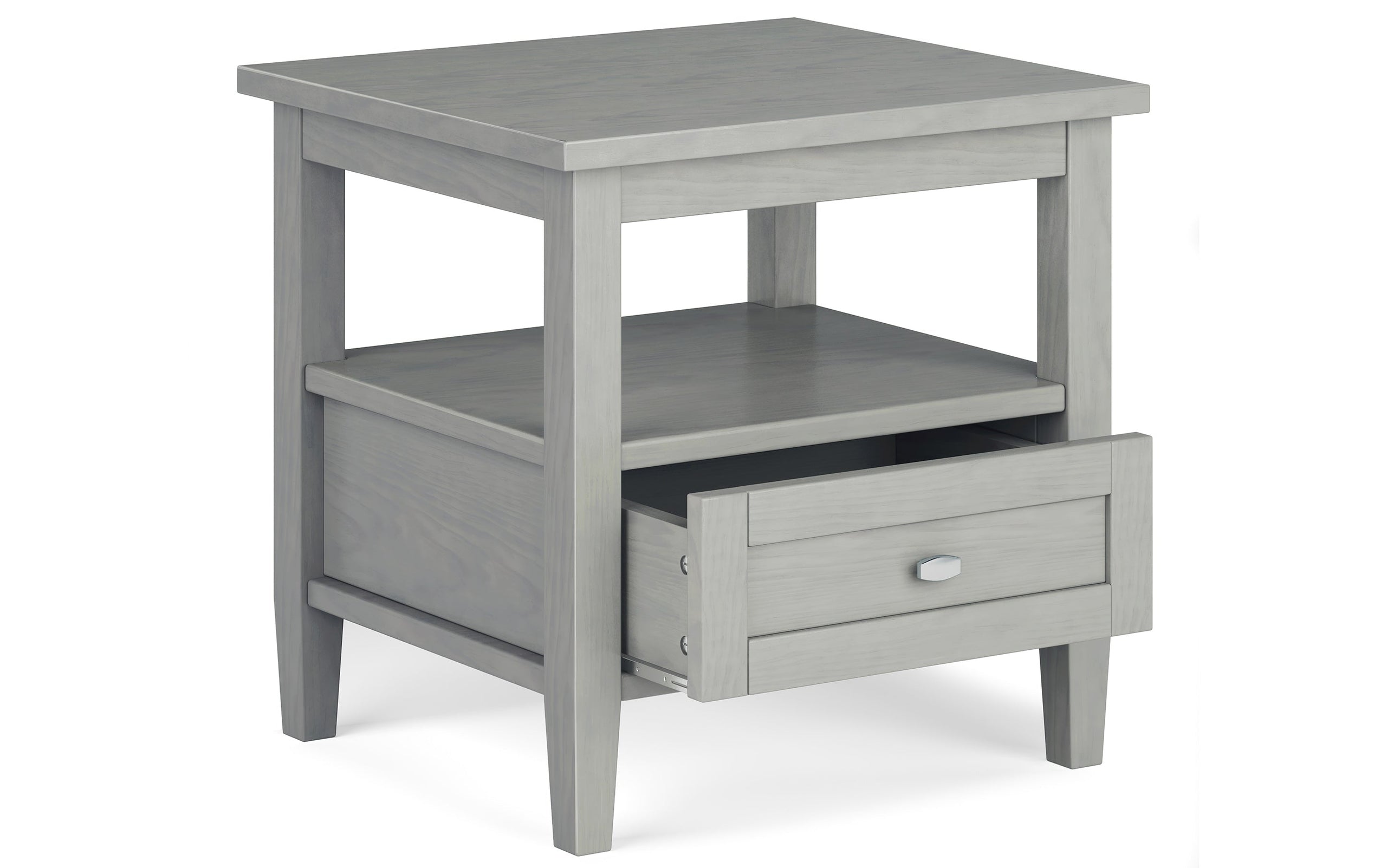 Fog Grey | Warm Shaker End Table