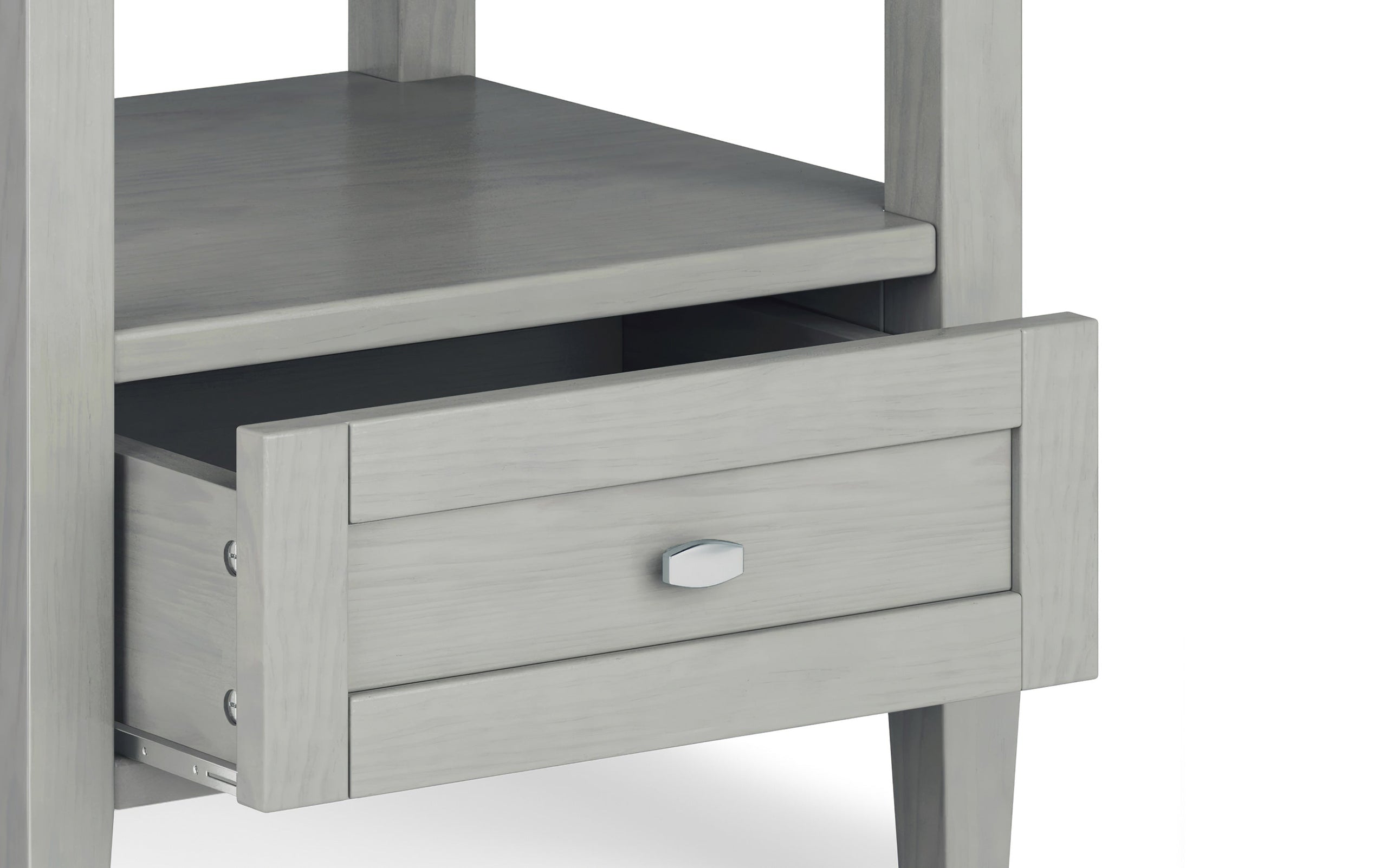 Fog Grey | Warm Shaker End Table