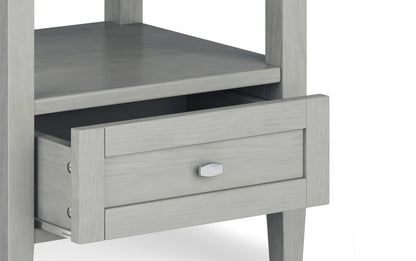 Fog Grey | Warm Shaker End Table