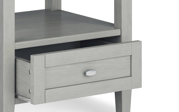 Fog Grey | Warm Shaker End Table