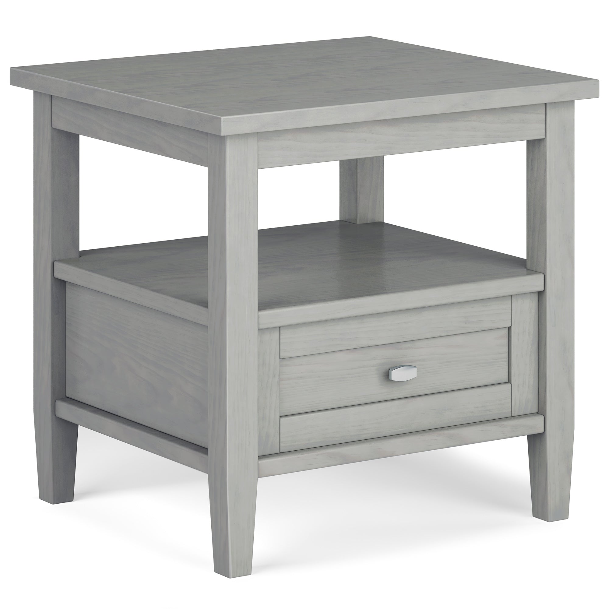 Fog Grey | Warm Shaker End Table