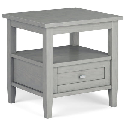 Fog Grey | Warm Shaker End Table