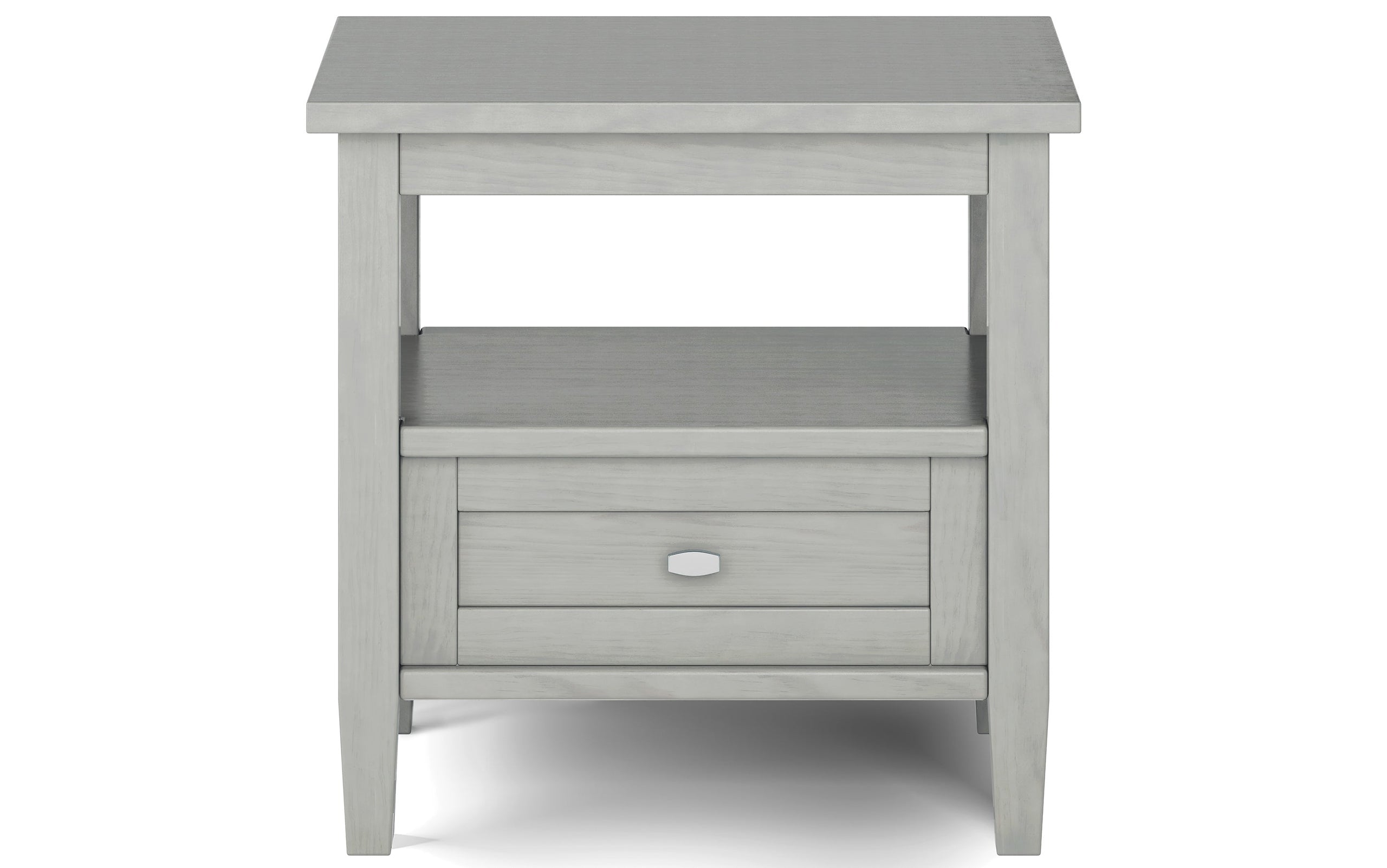 Fog Grey | Warm Shaker End Table
