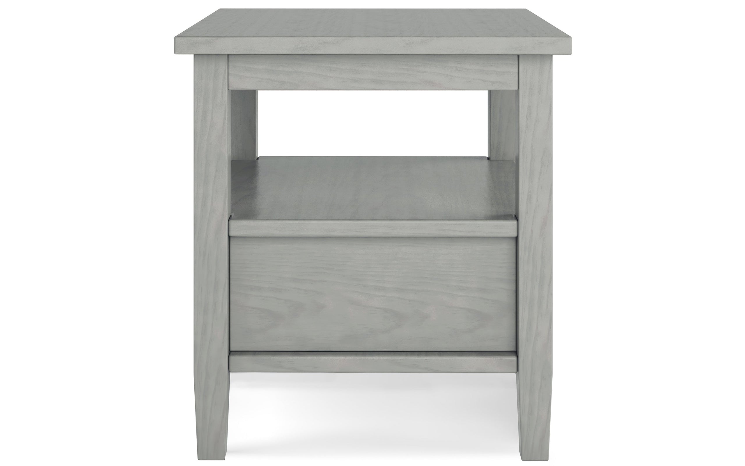 Fog Grey | Warm Shaker End Table