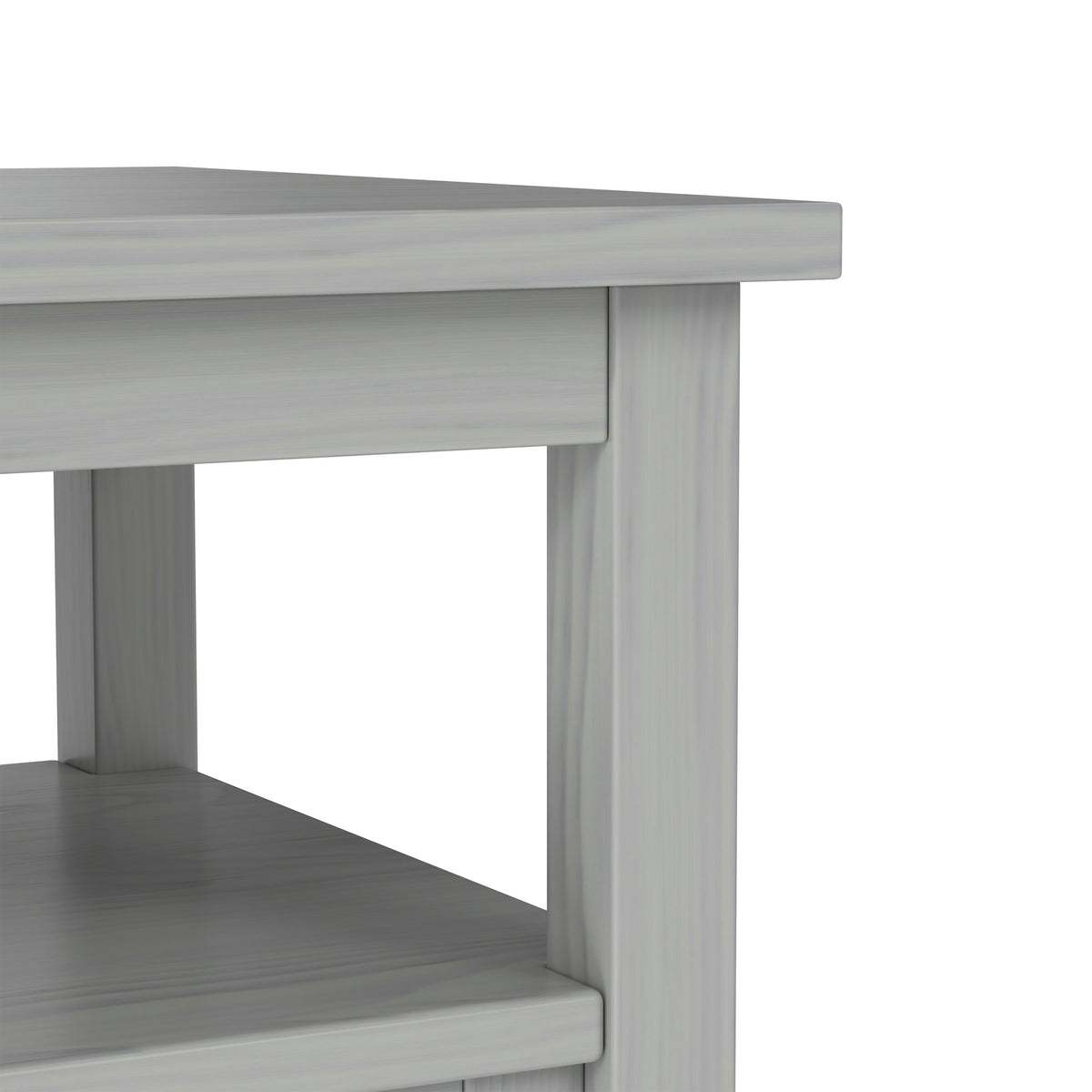 Fog Grey | Warm Shaker End Table