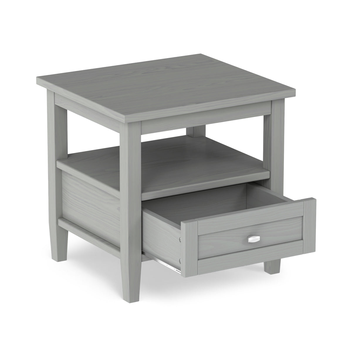 Fog Grey | Warm Shaker End Table