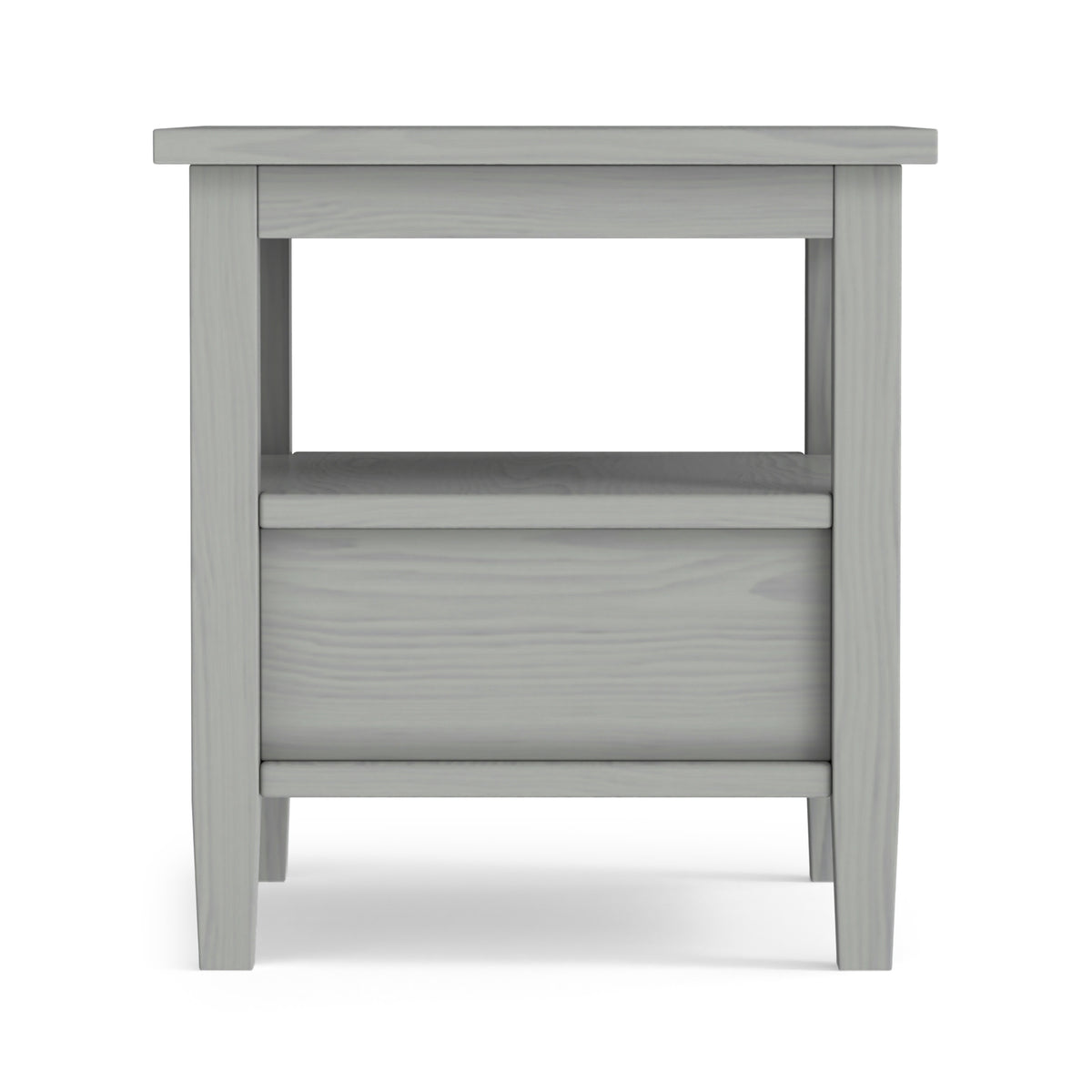 Fog Grey | Warm Shaker End Table