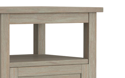 Distressed Grey | Warm Shaker End Table