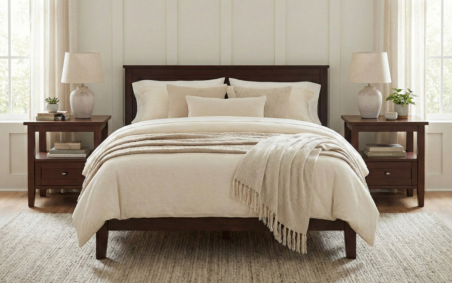 Russet Brown | Warm Shaker End Table