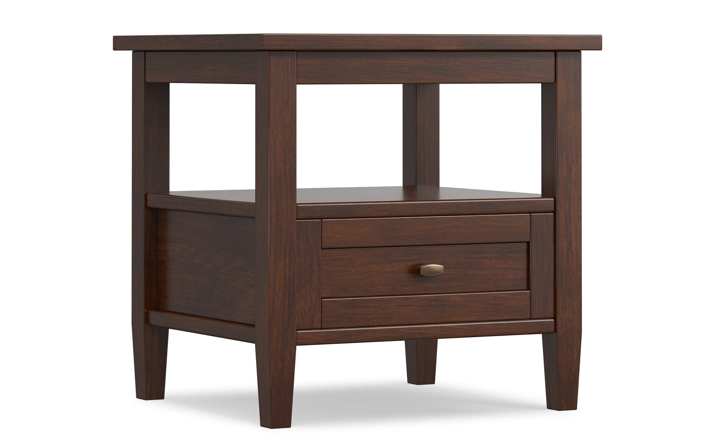 Russet Brown | Warm Shaker End Table