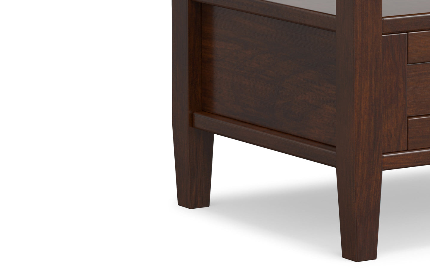 Russet Brown | Warm Shaker End Table