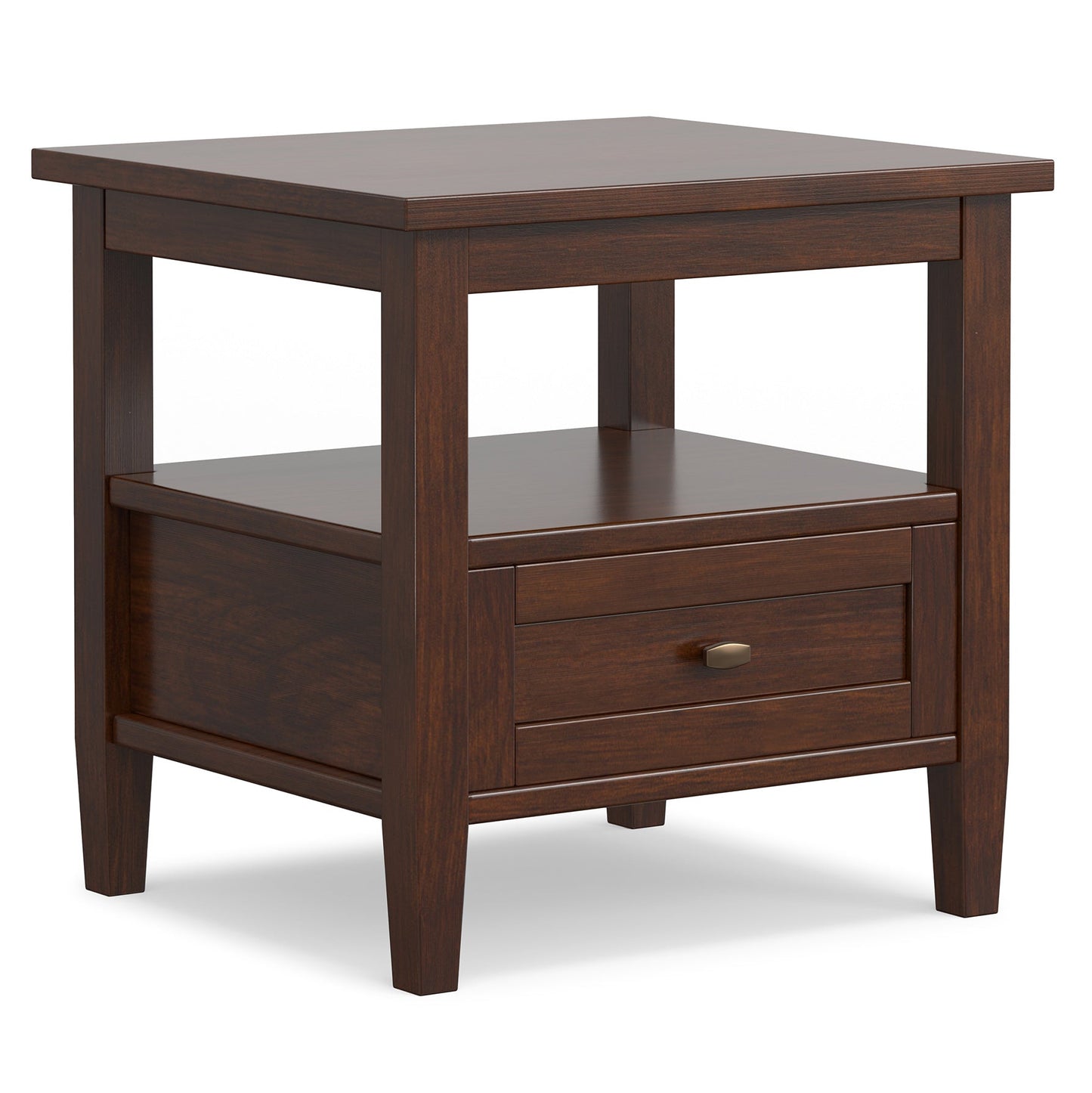 Russet Brown | Warm Shaker End Table