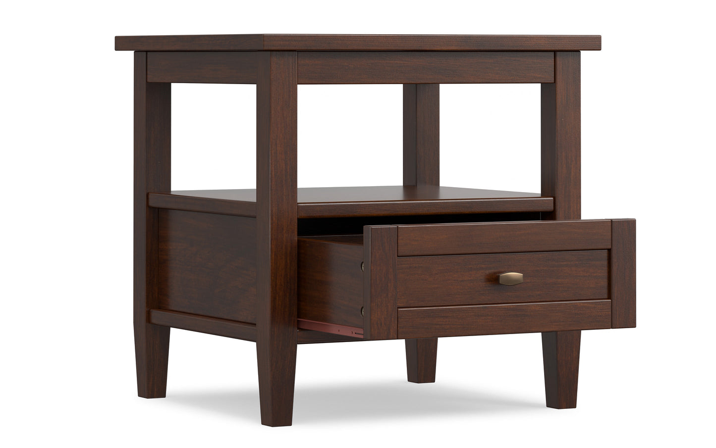 Russet Brown | Warm Shaker End Table