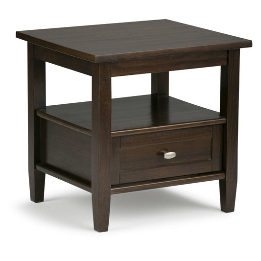 Tobacco Brown | Warm Shaker End Table