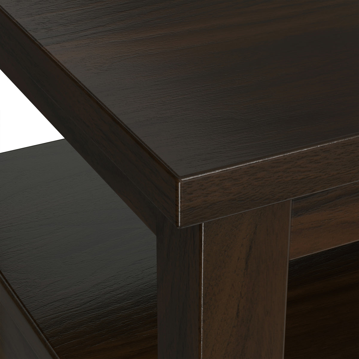 Brunette Brown | Warm Shaker End Table