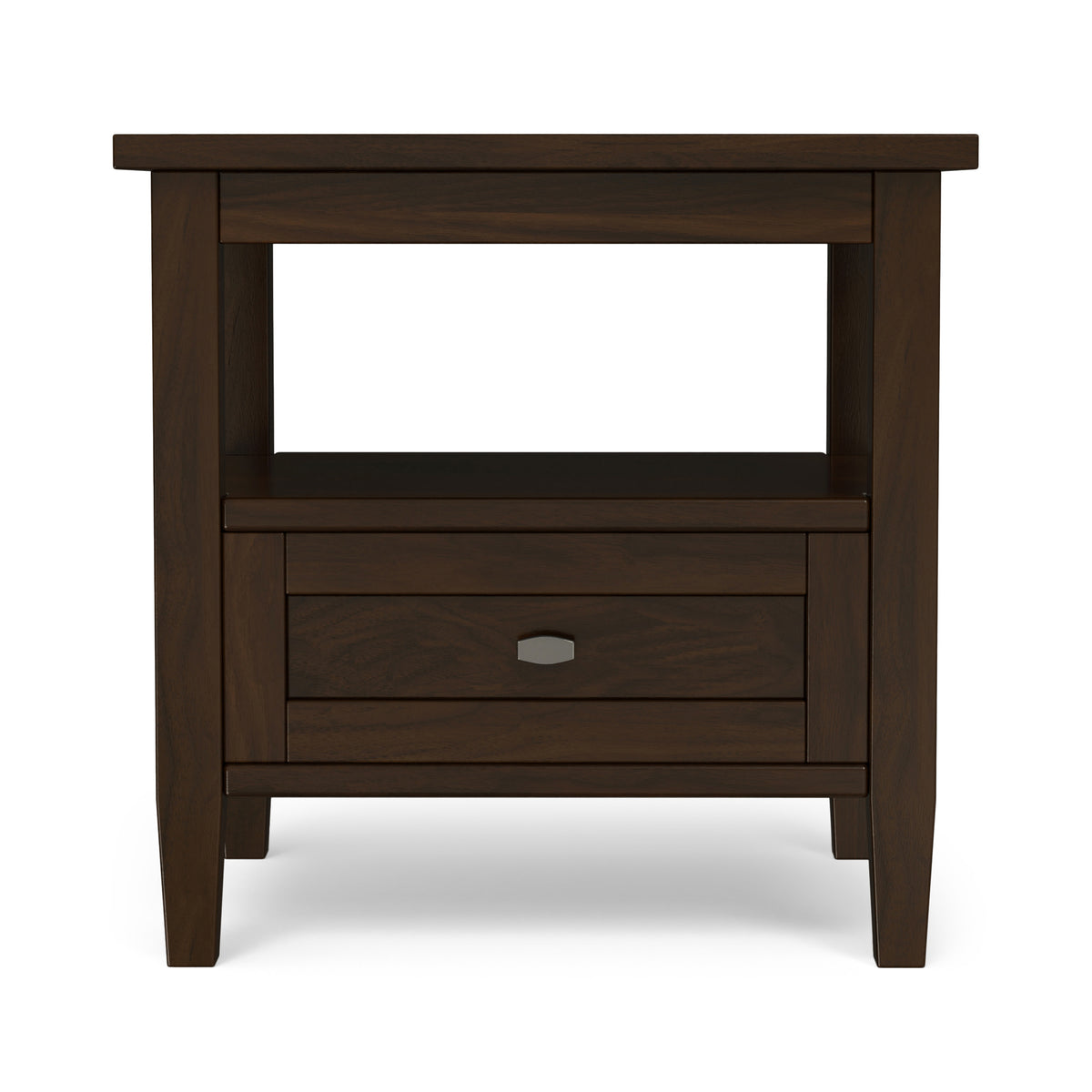 Brunette Brown | Warm Shaker End Table