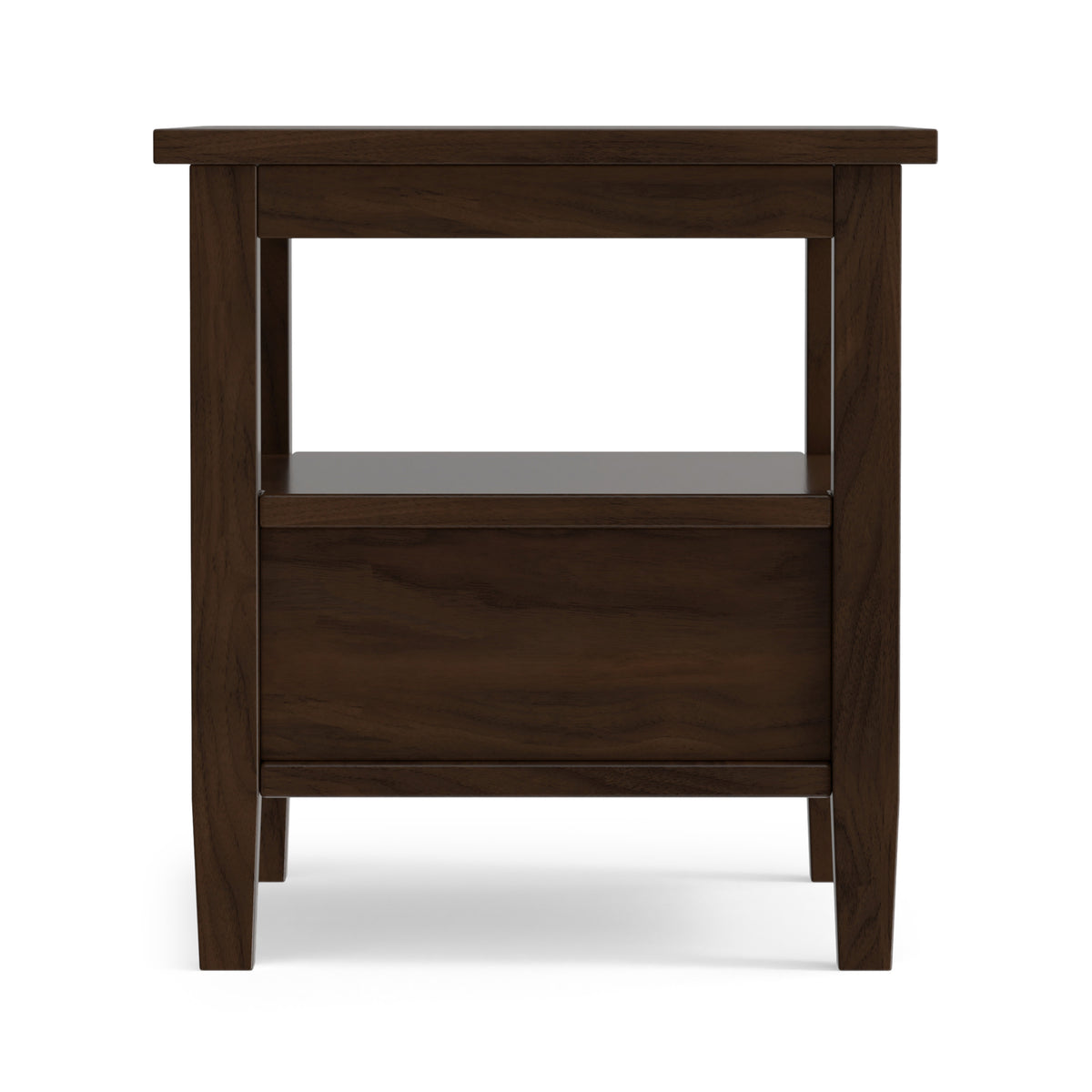 Brunette Brown | Warm Shaker End Table