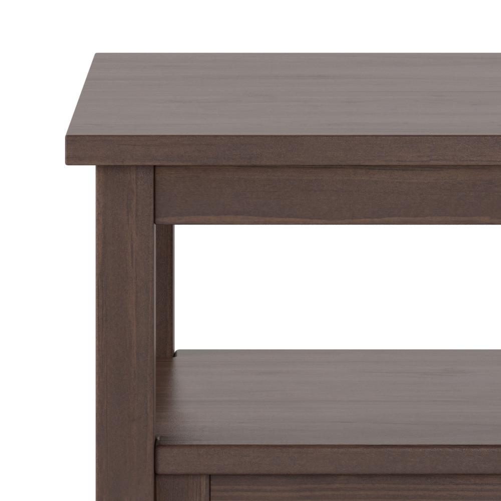 Warm Walnut Brown | Warm Shaker End Table