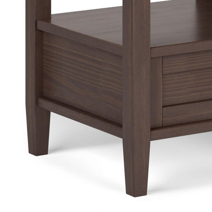 Warm Walnut Brown | Warm Shaker End Table