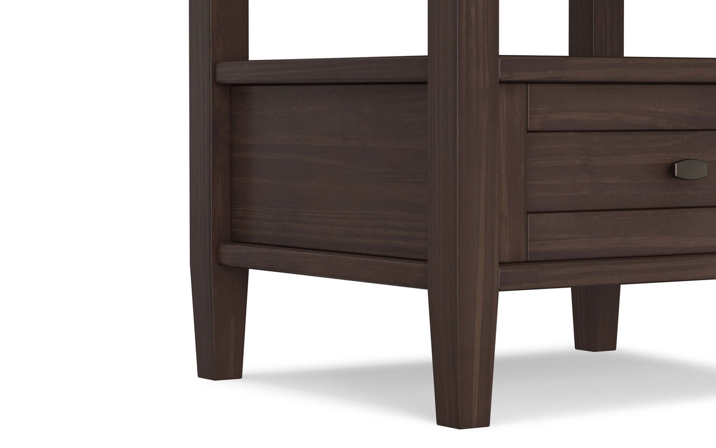 Warm Walnut Brown | Warm Shaker End Table
