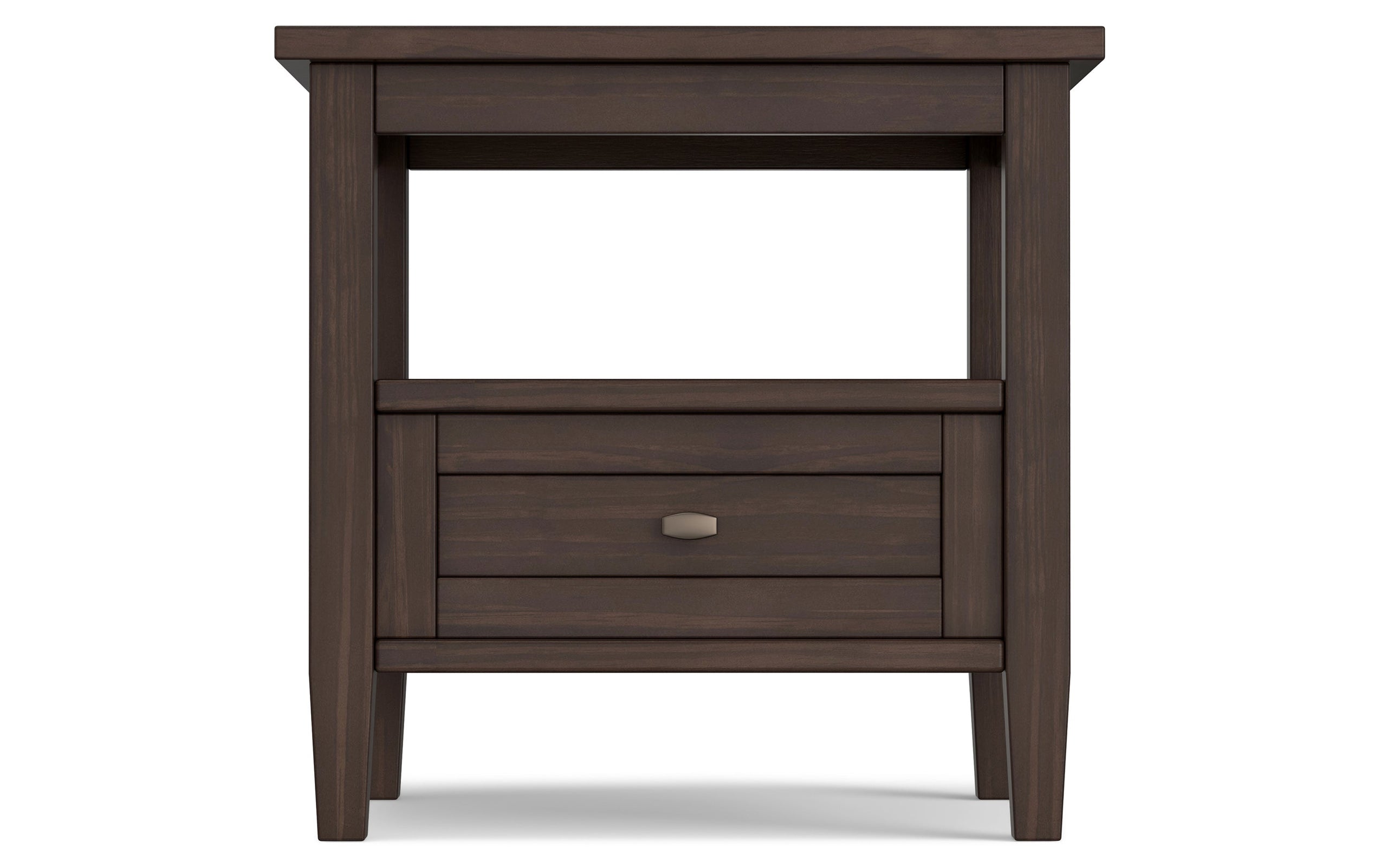 Warm Walnut Brown | Warm Shaker End Table