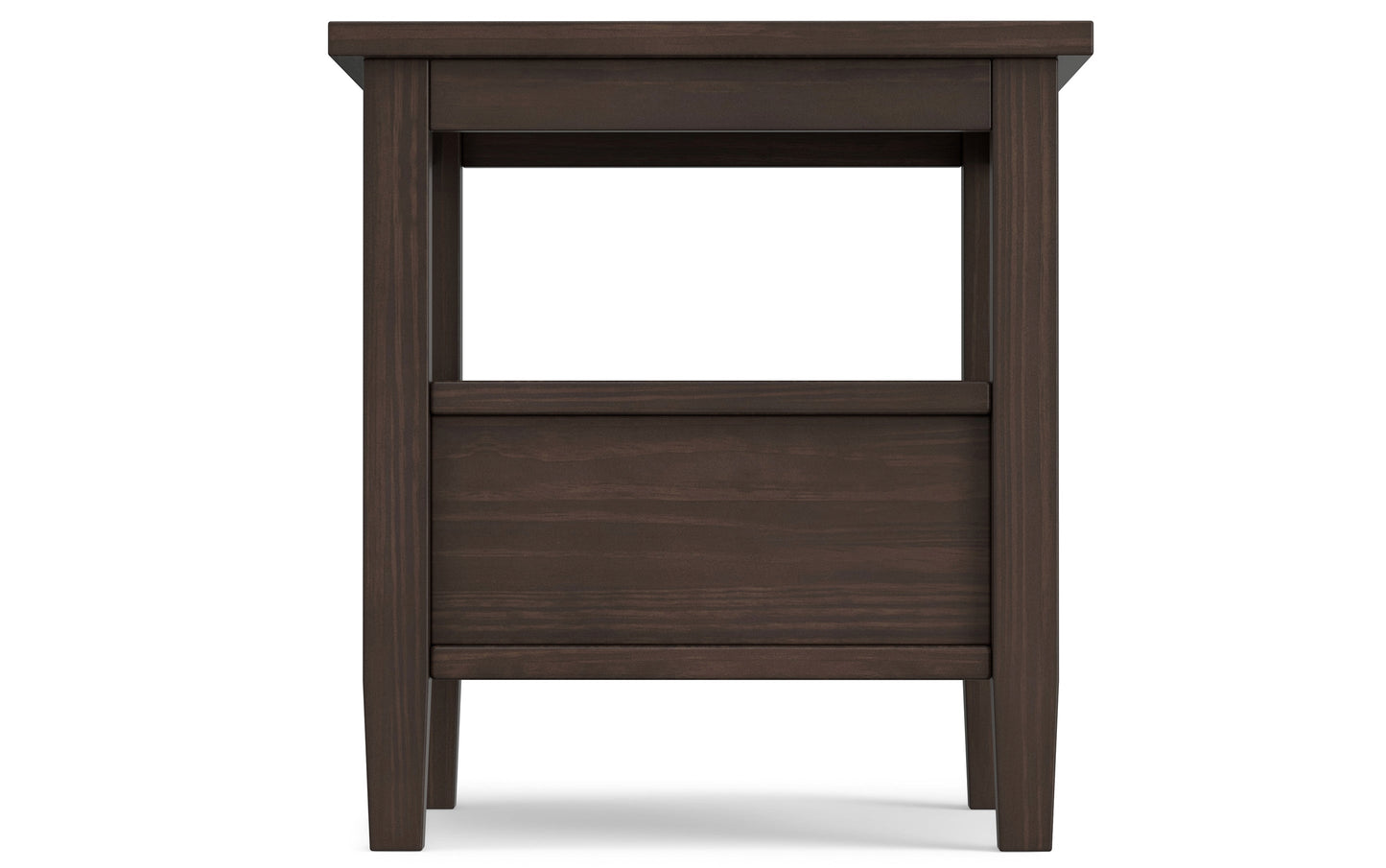 Warm Walnut Brown | Warm Shaker End Table