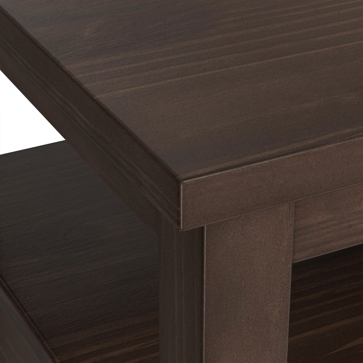Warm Walnut Brown | Warm Shaker End Table