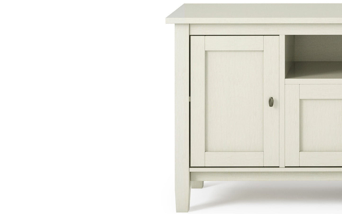Antique White | Warm Shaker 72 inch TV Stand
