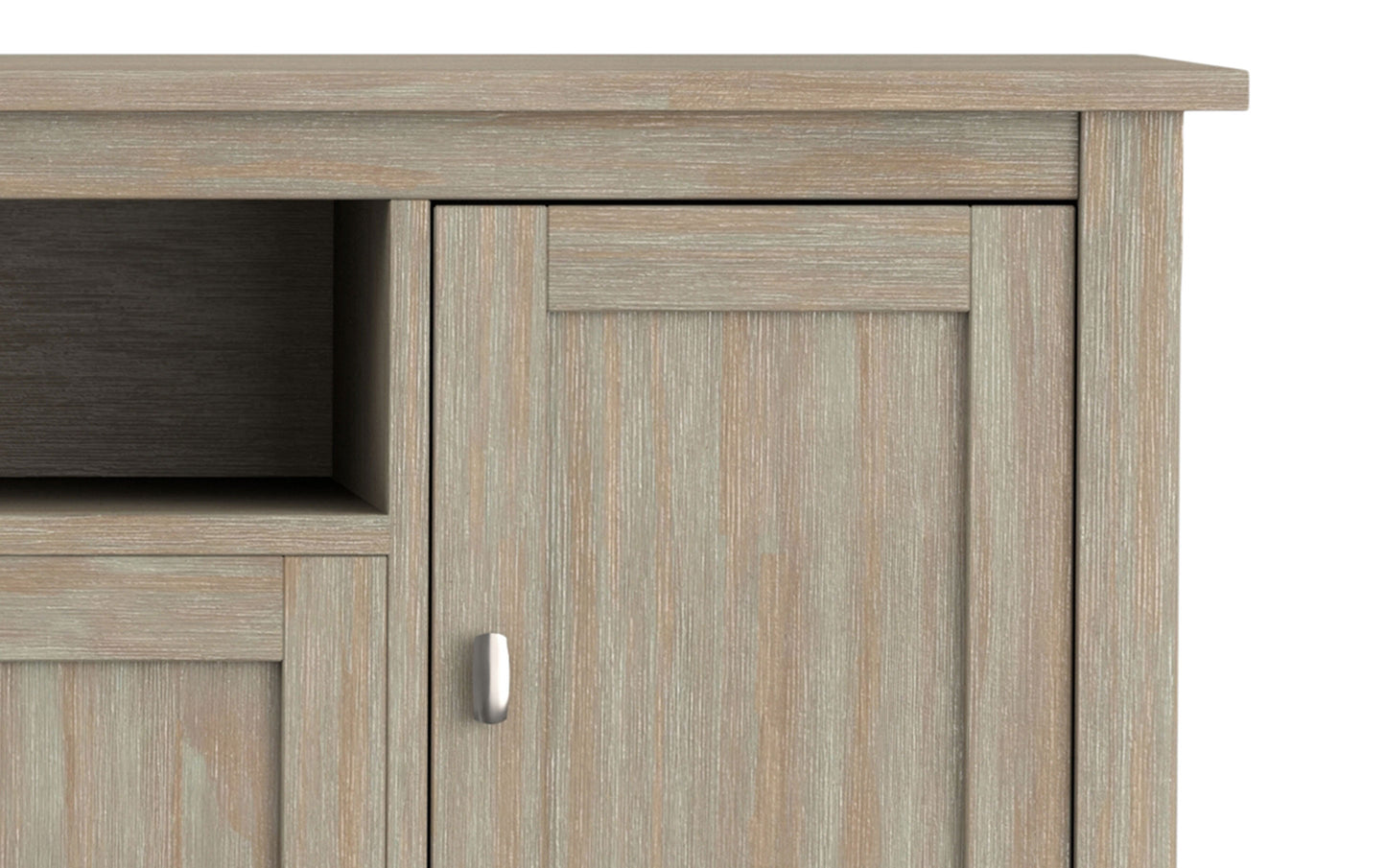 Distressed Grey | Warm Shaker 72 inch TV Stand