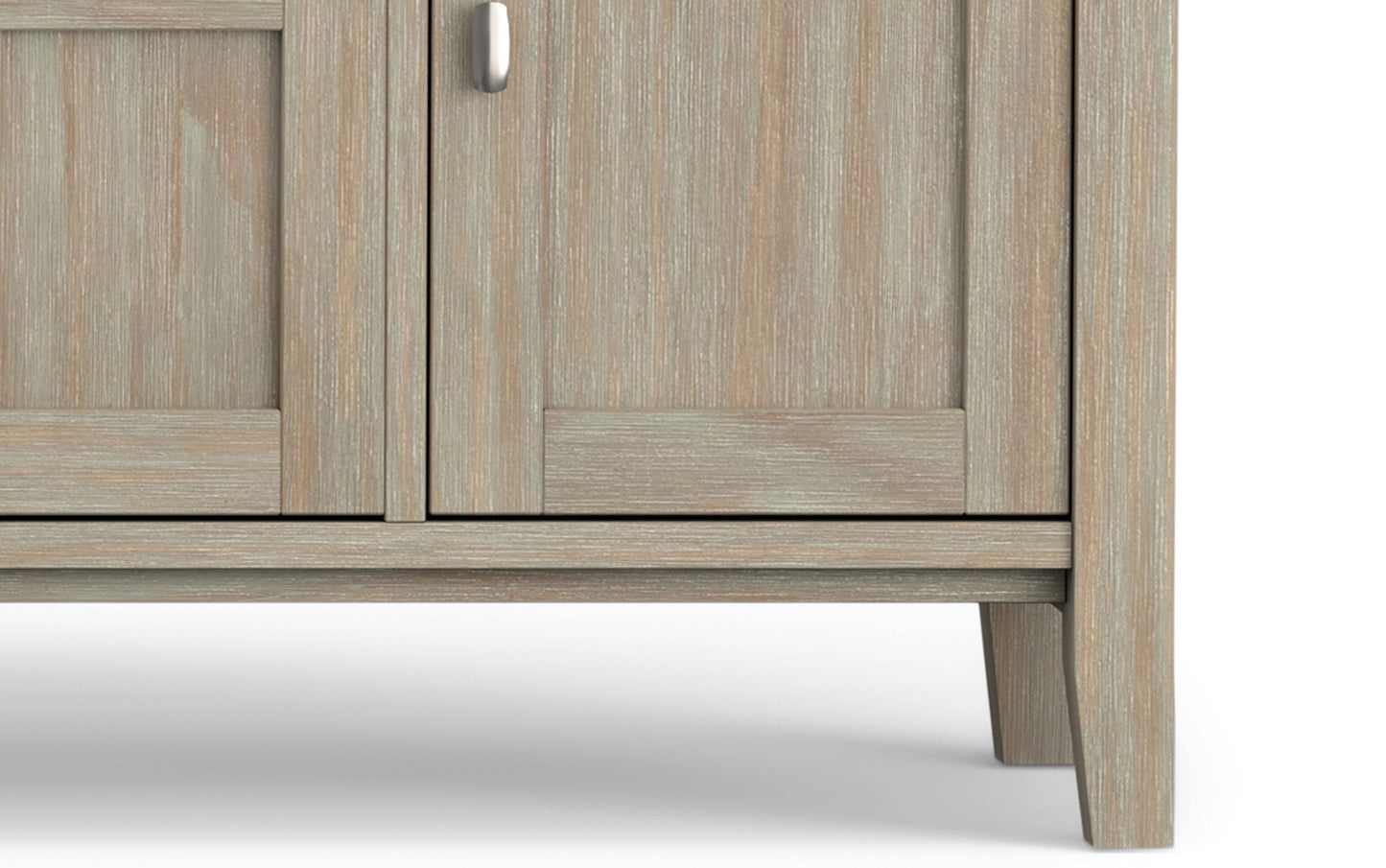 Distressed Grey | Warm Shaker 72 inch TV Stand