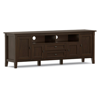 Tobacco Brown | Warm Shaker 72 inch TV Media Stand