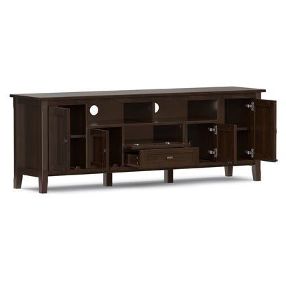 Tobacco Brown | Warm Shaker 72 inch TV Media Stand