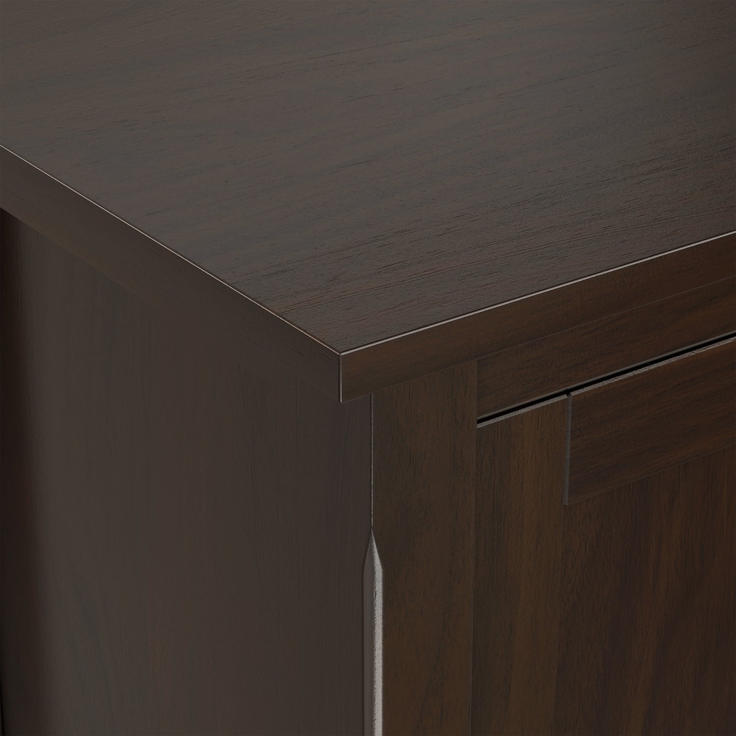 Tobacco Brown | Warm Shaker 72 inch TV Media Stand