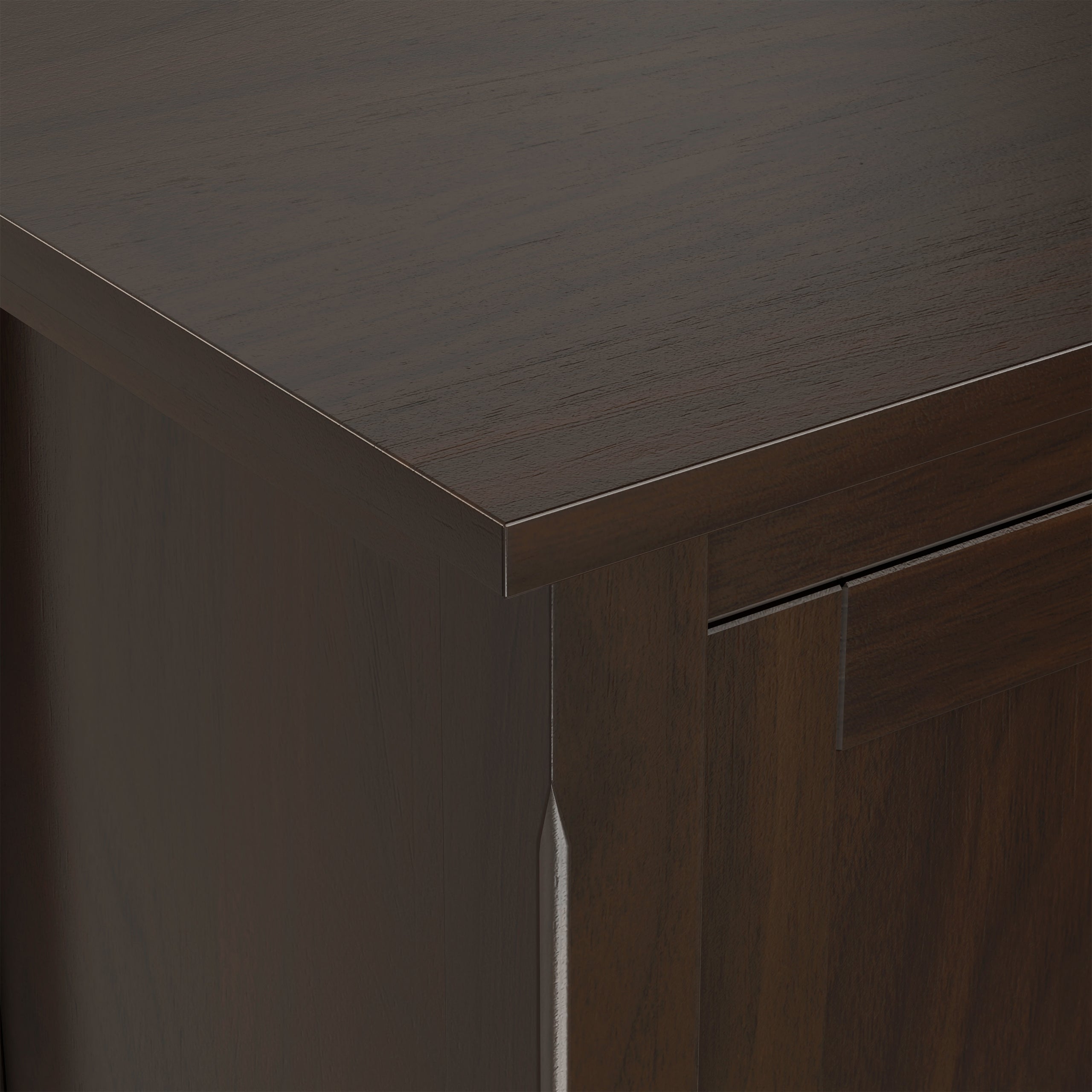 Tobacco Brown | Warm Shaker 72 inch TV Media Stand