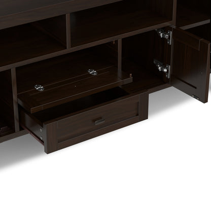 Tobacco Brown | Warm Shaker 72 inch TV Media Stand