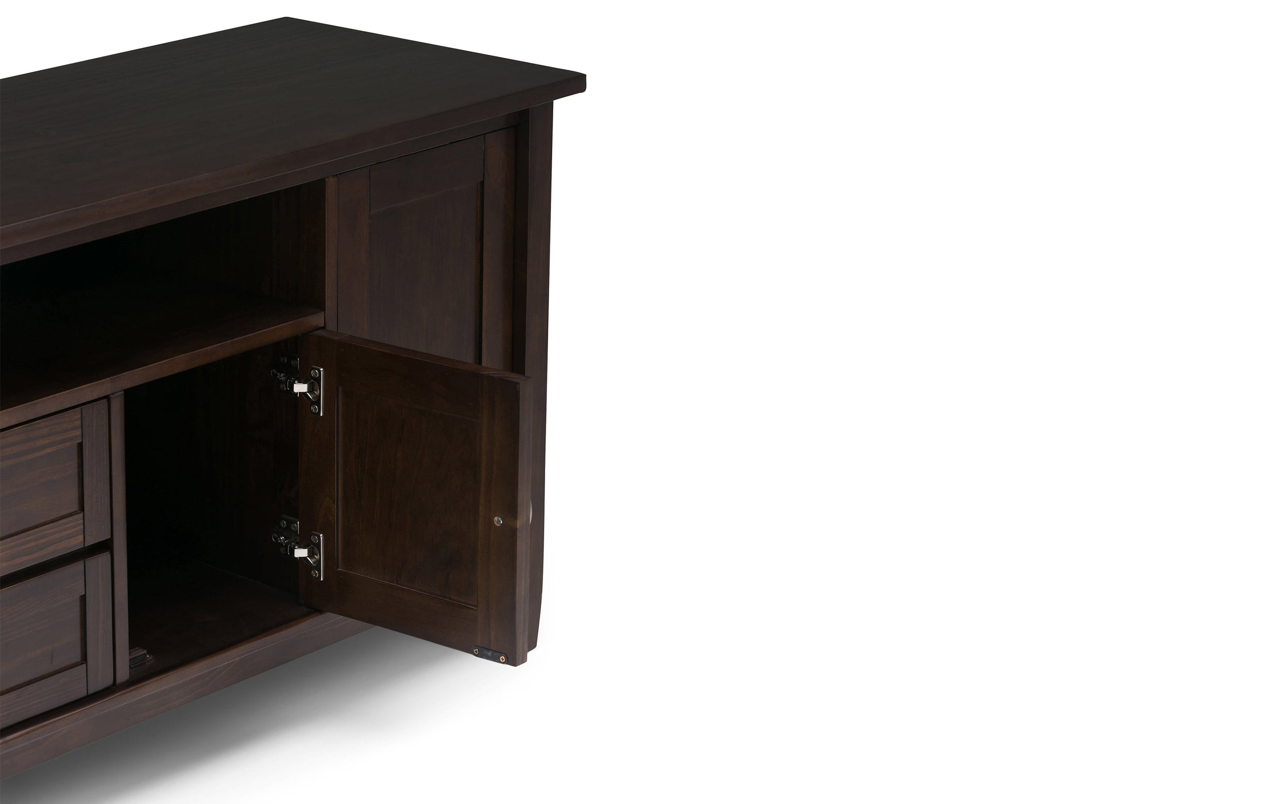 Tobacco Brown | Warm Shaker 72 inch TV Stand
