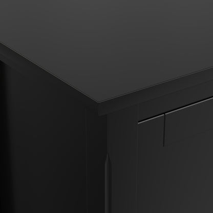 Black | Warm Shaker 72 inch TV Media Stand