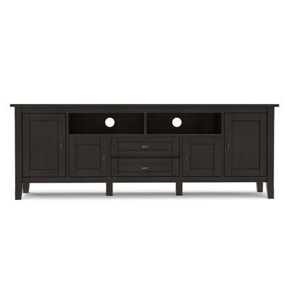 Hickory Brown | Warm Shaker 72 inch TV Media Stand