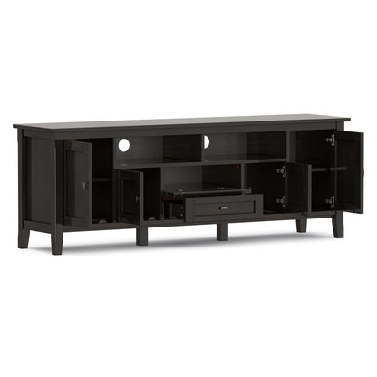 Hickory Brown | Warm Shaker 72 inch TV Media Stand