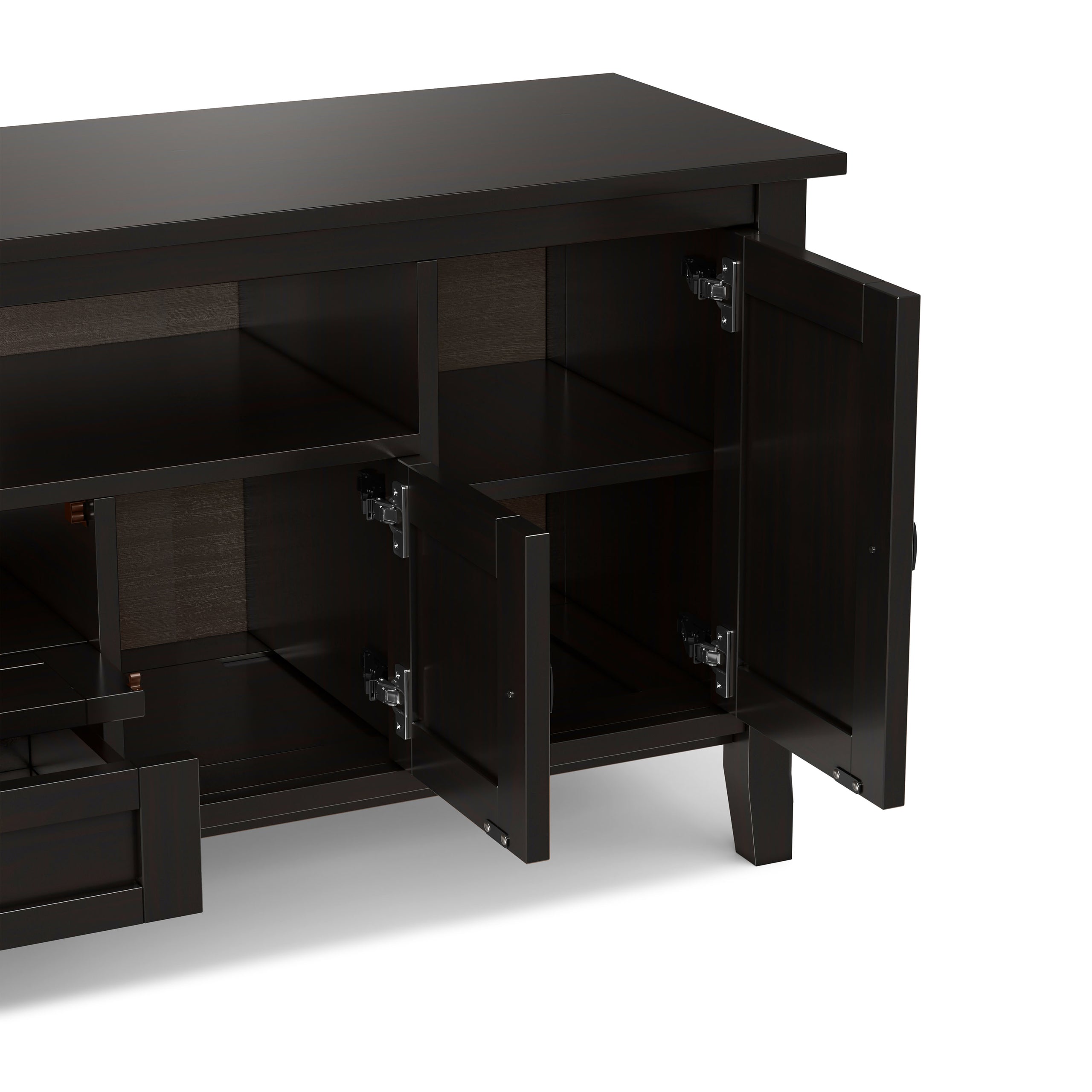 Hickory Brown | Warm Shaker 72 inch TV Media Stand