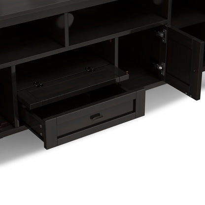 Hickory Brown | Warm Shaker 72 inch TV Media Stand