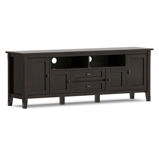 Hickory Brown | Warm Shaker 72 inch TV Media Stand
