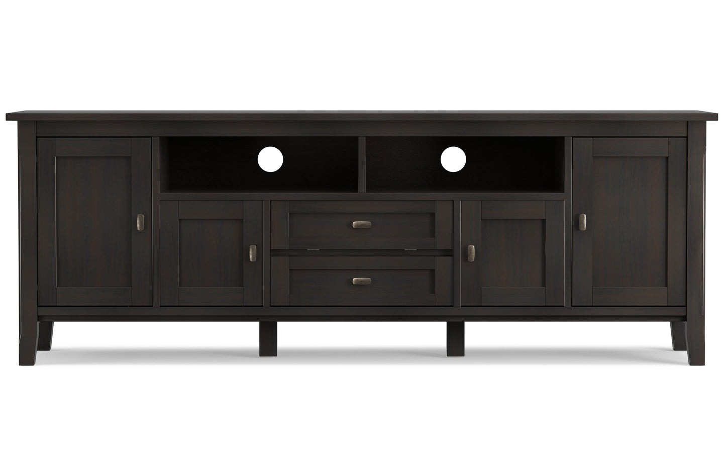 Hickory Brown | Warm Shaker 72 inch TV Stand