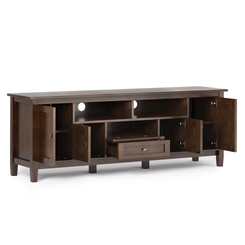 Russet Brown | Warm Shaker 72 inch TV Stand