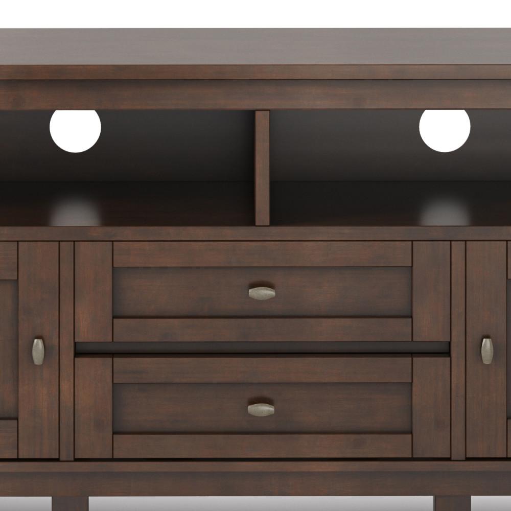 Russet Brown | Warm Shaker 72 inch TV Stand