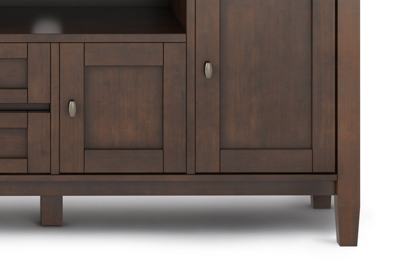 Russet Brown | Warm Shaker 72 inch TV Stand