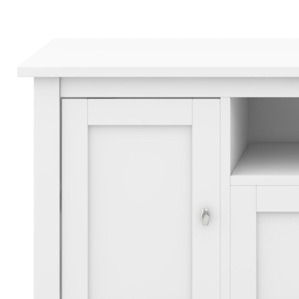 White | Warm Shaker 72 inch TV Stand